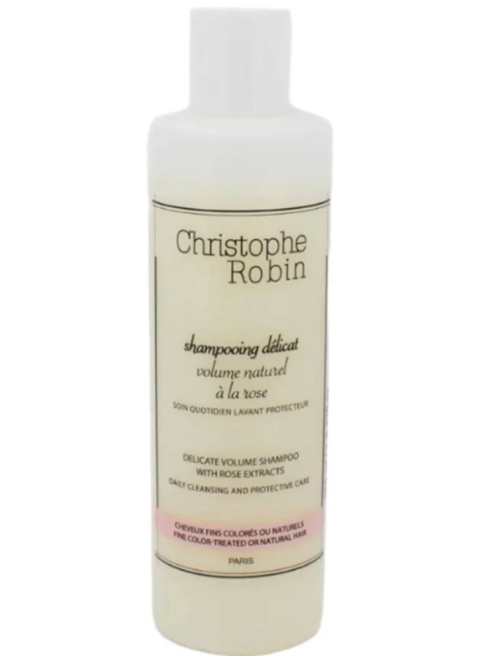 Christophe Robin Delicate Volume Shampoo w Rose Extracts 8.33oz